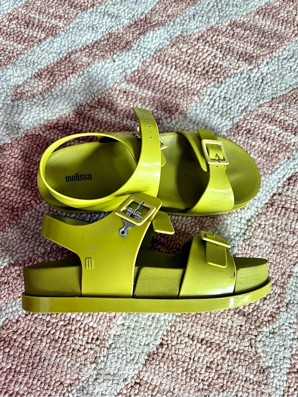 Melissa Platform Jelly Sandals size 9